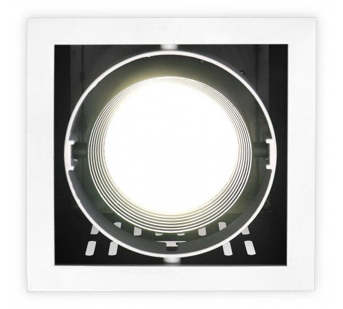 Встраиваемый светильник Ambrella Light T811 BK/CH 12W 4200K Cardano