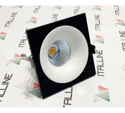 Рамка на 1 светильник Italline IT06-6016 black FR1 IT06-6016