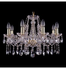 Подвесная люстра Bohemia Ivele Crystal 1413/8/200/G 1413
