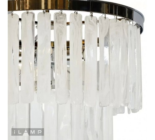 Подвесная люстра iLamp 10529-5+1P CR Ice