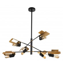 Люстра на штанге Indigo 10004/6R Black Severo