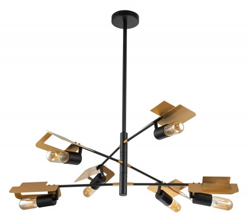 Люстра на штанге Indigo 10004/6R Black Severo