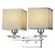Бра LUMINA DECO LDW 17100-2 CHR Liniano