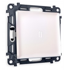 Выключатель одноклавишный с подсветкой без рамки Ambrella Volt MA202015 Quant