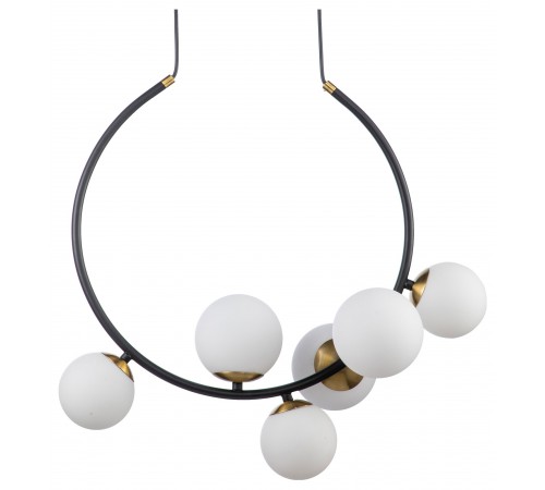 Подвесной светильник Indigo 11002/6P Black Nuvole