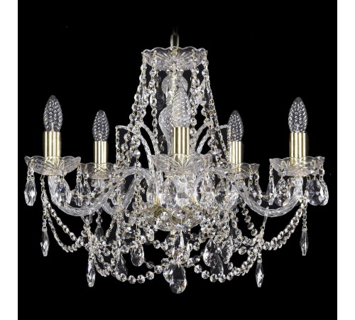 Подвесная люстра Bohemia Ivele Crystal 1411/5/195/G 1411