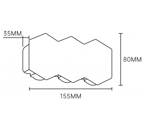 Накладной светильник Escada 30004W/02LED 30004LED