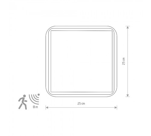 Накладной светильник Nowodvorski 10040 Tahoe Sensor