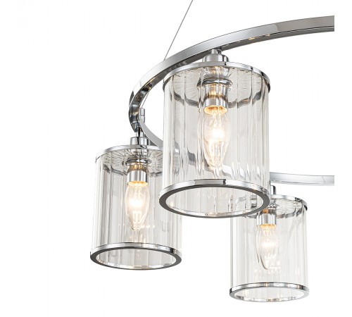 Подвесная люстра Indigo 13022/6P Chrome Dante