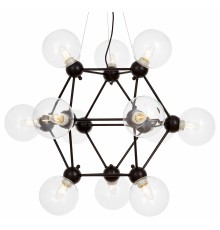 Подвесная люстра LUMINA DECO LDP 160N-12 BK+PR Zodiak