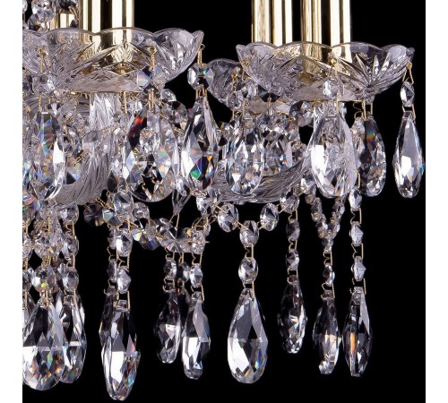 Подвесная люстра Bohemia Ivele Crystal 1413/8/200/G 1413