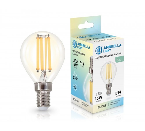 Лампа светодиодная Ambrella Light 451534 G45