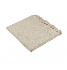 Плед (130x170 см) Longlac EG_420305 бежевый, золотой