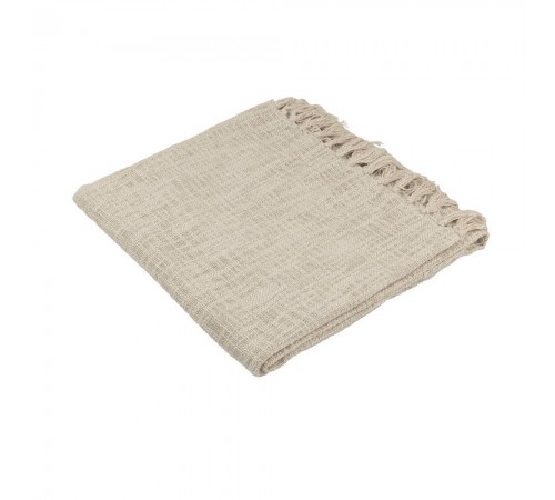 Плед (130x170 см) Longlac EG_420305 бежевый, золотой