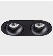 Встраиваемый светильник Italline DE-2002 black DE-2002