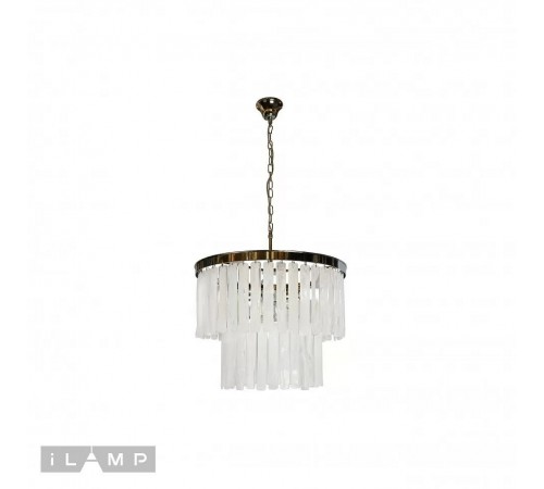 Подвесная люстра iLamp 10529-5+1P CR Ice
