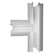 Соединитель T-образный для треков встраиваемых iLedex Technical T-TYPE CONNECT 4822-022-44/92-WH VISION48/22