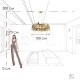 Подвесной светильник Loft it 10396/1000C Escama
