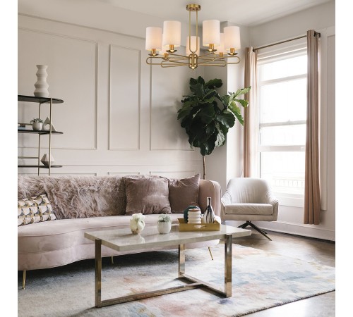 Люстра на штанге Escada 10166/7PL Brass Eclipse