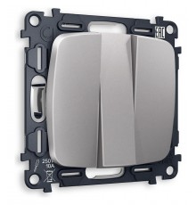 Выключатель трехклавишный без рамки Ambrella Volt MO505010 Quant