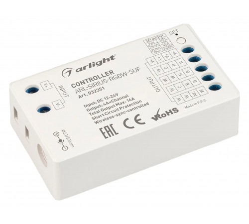 Контроллер-регулятор цвета RGBW Arlight 032351 COMFORT