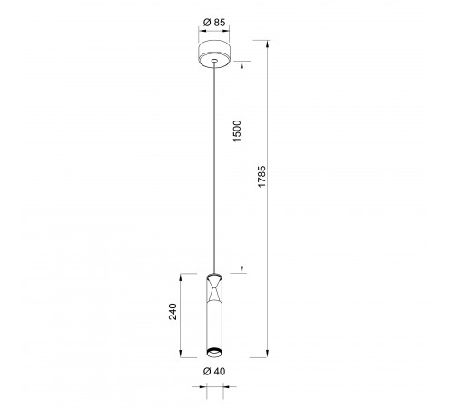 Подвесной светильник Mantra 8969 Spark