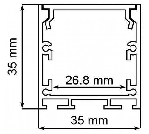 Короб накладной Feron 10372 CAB256