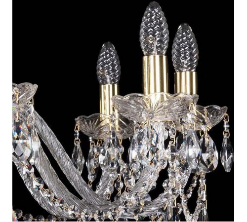 Подвесная люстра Bohemia Ivele Crystal 1402/10/300/G 1402