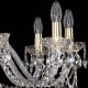 Подвесная люстра Bohemia Ivele Crystal 1402/10/300/G 1402