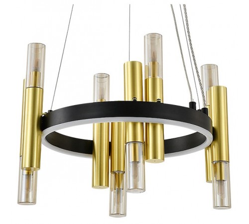 Подвесная люстра Indigo 13027/8P Black Fiamma