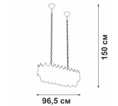 Подвесная люстра Vitaluce V5813-8/11 V5813