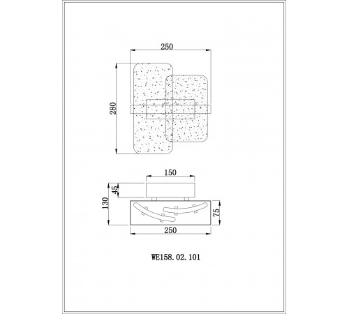 Бра Wertmark WE158.02.101 Nelly