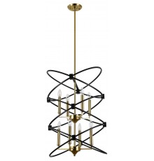 Люстра на штанге Indigo 10020/8R Black Trionfo