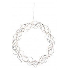 Венок световой (30х6 см) Curly 411015