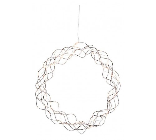 Венок световой (30х6 см) Curly 411015