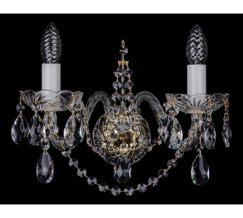 Бра Bohemia Ivele Crystal 1411B/2/195/XL/G 1411