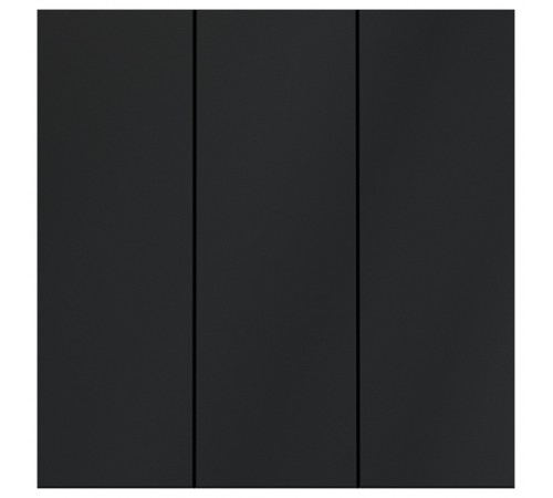 Выключатель трехклавишный без рамки Voltum VLS030107 S70