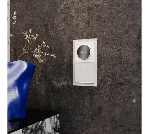 Терморегулятор электромеханический для теплого пола без рамки Voltum VLS070101 S70