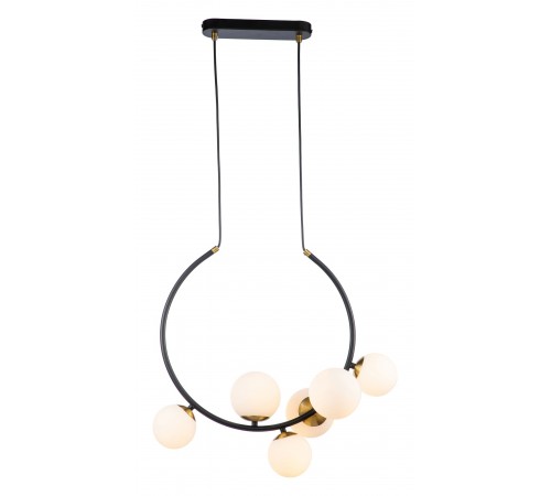 Подвесной светильник Indigo 11002/6P Black Nuvole