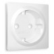 Накладка для розетки с заземлением Ambrella Volt AP1260 Quant