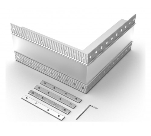 Соединитель угловой L-образный накладной Arlight 030105 S-LUX