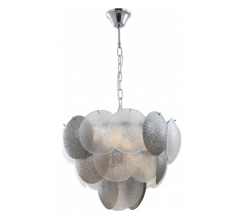 Подвесная люстра iLamp 15617-9 CR+MULT Rivoli