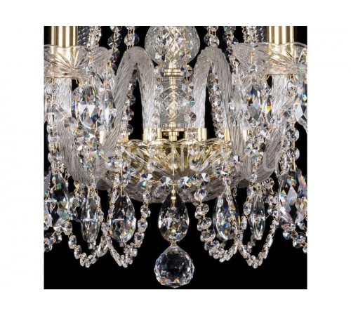 Подвесная люстра Bohemia Ivele Crystal 1402/10/300/G 1402
