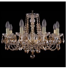 Подвесная люстра Bohemia Ivele Crystal 1402/8/195/G/R721 1402