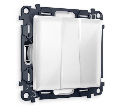 Выключатель трехклавишный без рамки Ambrella Volt MA105010 Quant