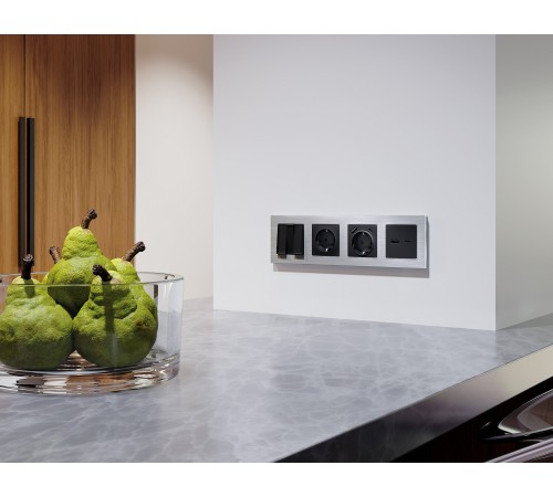 Накладка для розетки type A и C Ambrella Volt AP8110 Quant