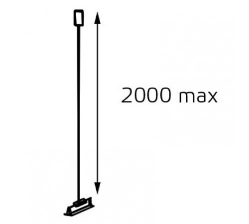 Подвес для трека Italline WSO 37D black WSO