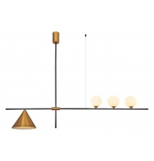 Светильник на штанге Indigo 11031/4R Brass Breve