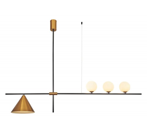 Светильник на штанге Indigo 11031/4R Brass Breve