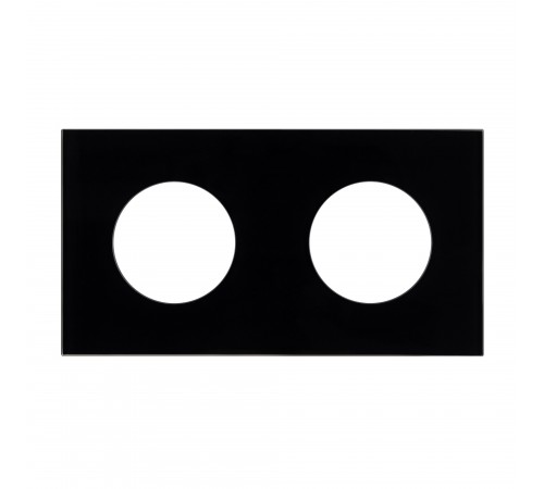 Рамка на 2 поста Arlight 43836 GLARE